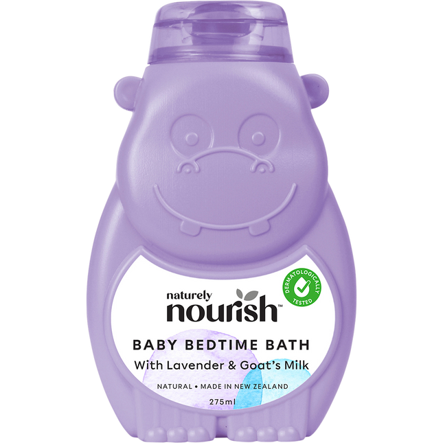 Naturely Nourish Hippo Baby Bedtime Bath 275ml