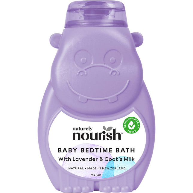 NATURELY NOURISH Hippo Baby Bedtime Bath 275ml | Personal Care Product