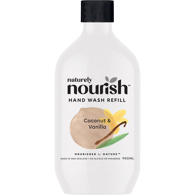 Naturely Nourish Hand Wash Coconut & Vanilla 900ml