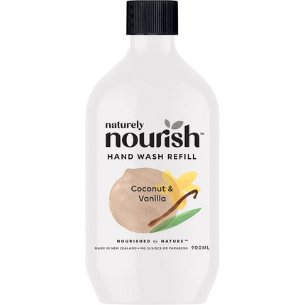 NATURELY NOURISH Hand Wash Coconut & Vanilla 900ml
