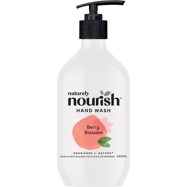 Naturely Nourish Hand Wash Berry Blossom 450ml