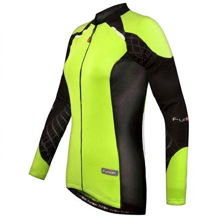 Jersey, WOMENS, FUNKIER, Winter-weight, Long Sleeve, Yellow, XXS