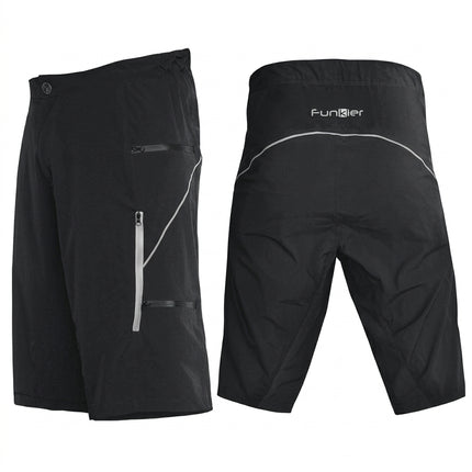 Mens Pro Baggy without Liner, FUNKIER, "Lucca", BLACK, SMALL