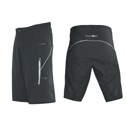 Mens Pro Baggy without Liner, FUNKIER, "Lucca", BLACK, XLARGE