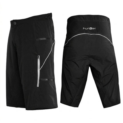 Mens Pro Baggy without Liner, FUNKIER, "Lucca", BLACK, 2XLARGE