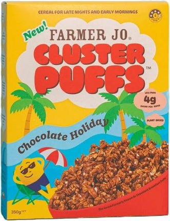 FARMER JO CLUSTER PUFFS CHOCOLATE HOLIDAY 350G