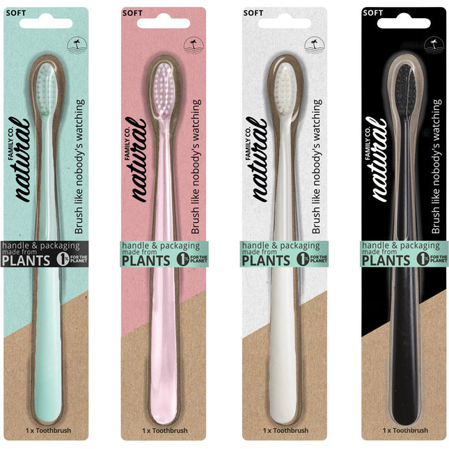 NFCO. Bio Toothbrush Soft Single Assortment x8 | Oral Care