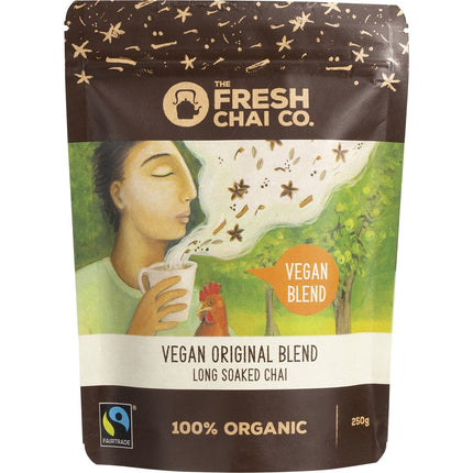 THE FRESH CHAI CO. Vegan Original Blend Long Soaked Chai 250g | Tea