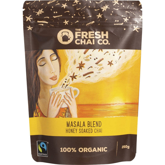 THE FRESH CHAI CO. Masala Blend Honey Soaked Chai 250g | Tea