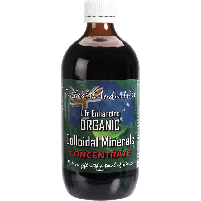FULHEALTH Colloidal Minerals Organic Concentrate 500ml | Health Supplement