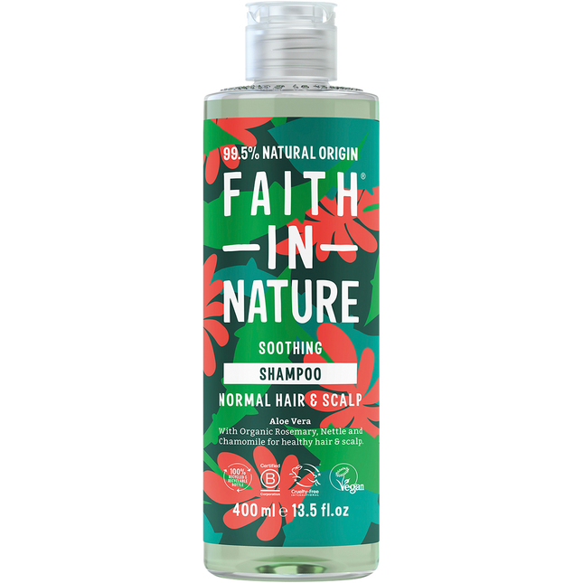 Faith In Nature Shampoo Soothing Aloe Vera 400ml