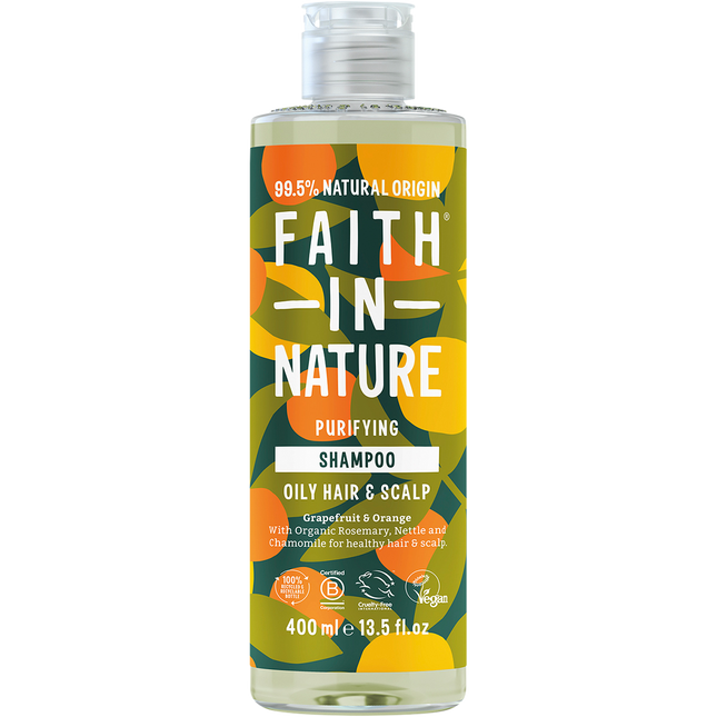Faith In Nature Purifying Grapefruit & Orange Shampoo 400ml