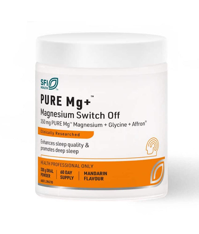 SFI HEALTH PURE MG+ MAGNESIUM SWITCH OFF 330G