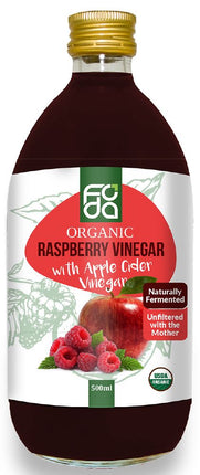 FODA ACV &RASPBERRY VINEGAR ORGANIC 500ML