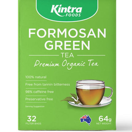 KINTRA FOODS FORMOSAN GREEN TEA 32TEABAGS