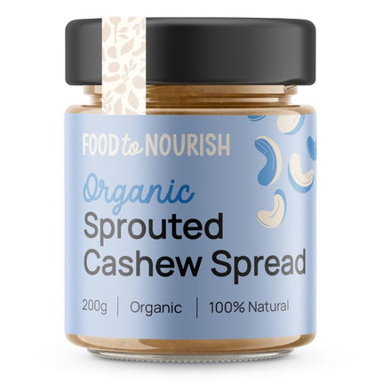 FOOD TO NOURISH SPROUTED CASHEW SPREAD 200G