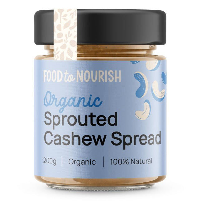 FOOD TO NOURISH SPROUTED CASHEW SPREAD 200G