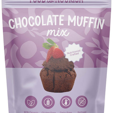 FOOD TO NOURISH MUFFIN MIX CHOCOLATE 360G