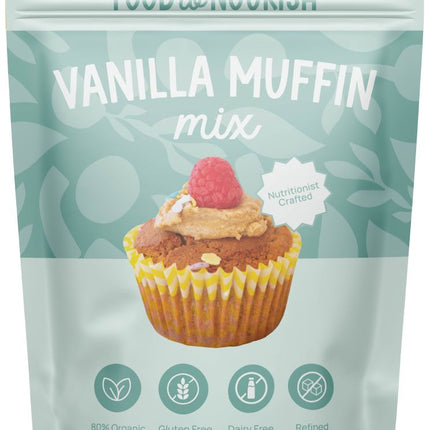 FOOD TO NOURISH MUFFIN MIX VANILLA 360G