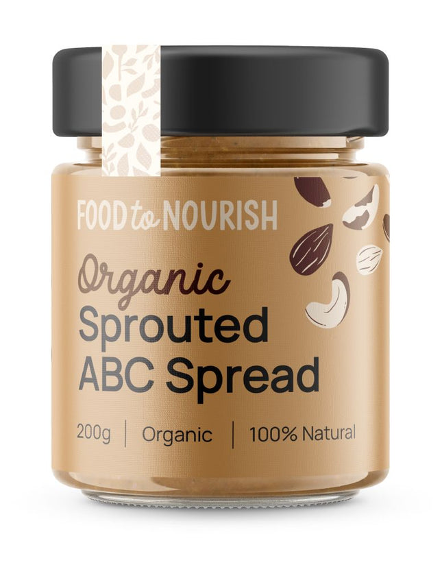 FOOD TO NOURISH SPREAD SPROUTED ABC 200G