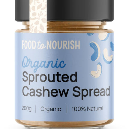 FOOD TO NOURISH SPREAD SPROUTED CASHEW 200G