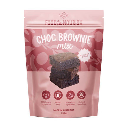 FOOD TO NOURISH BROWNIE MIX 350G