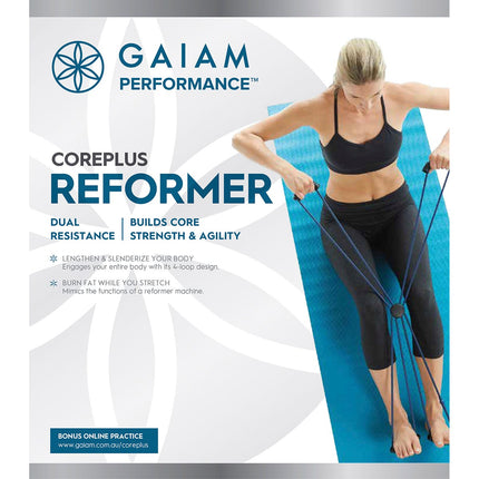 Gaiam - Pilates Reformer 4-Loop Design and Multiple Grips