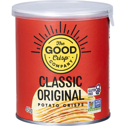 THE GOOD CRISP COMPANY Potato Crisps Classic Original 12x45g | Snack Chips