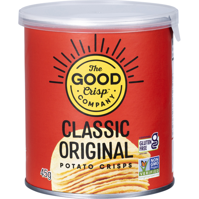 The Good Crisp Company Classic Original Potato Crisps 12 x 45g