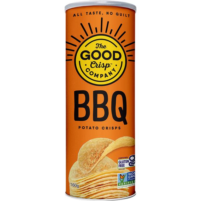 The Good Crisp Company BBQ Potato Crisps 8 x 160g
