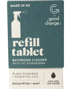 GOOD CHANGE STORE Refill Tablet Bathroom Cleaner x7 | Supplement