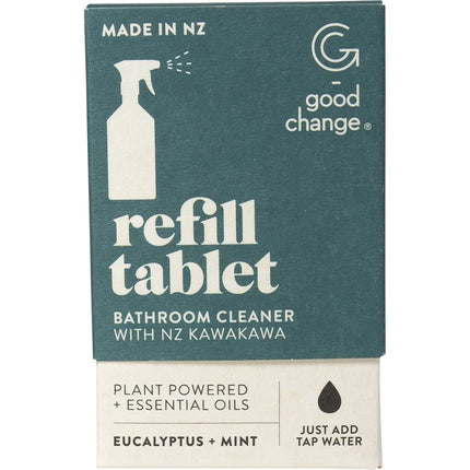 GOOD CHANGE STORE Refill Tablet Bathroom Cleaner x7 | Supplement