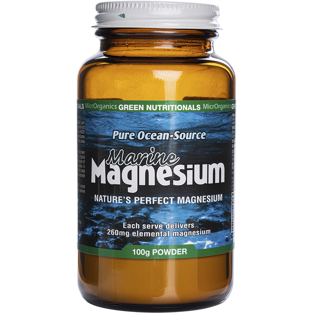Green Nutritionals Marine Magnesium Powder 260mg 100g