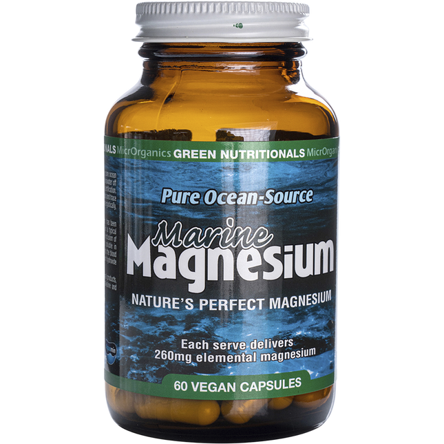 Green Nutritionals Marine Magnesium 260mg 60 Caps