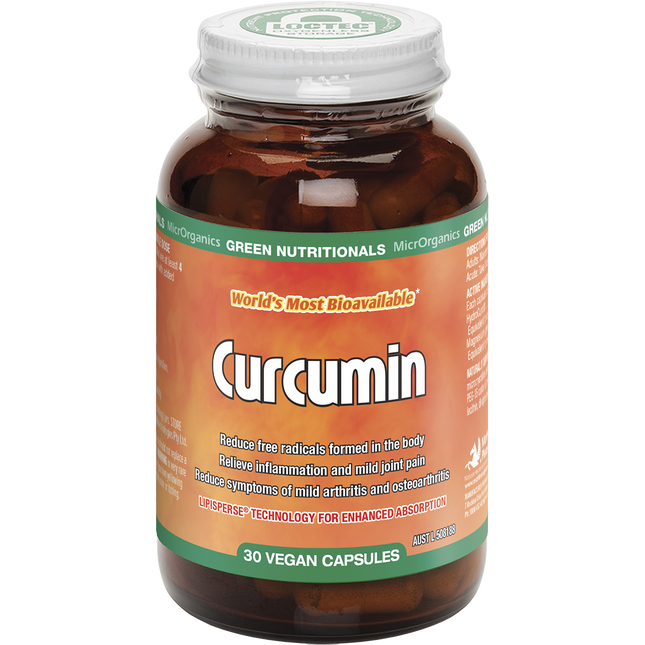 Green Nutritionals Curcumin 30 Capsules