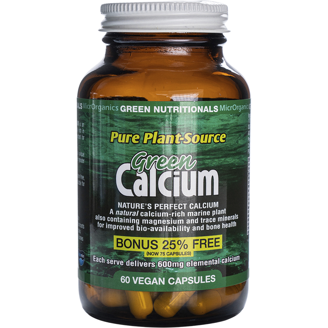 Green Nutritionals Green Calcium 600mg 60 Caps