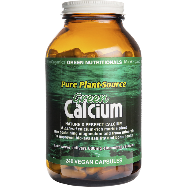 Green Nutritionals Green Calcium 600mg 240 Capsules