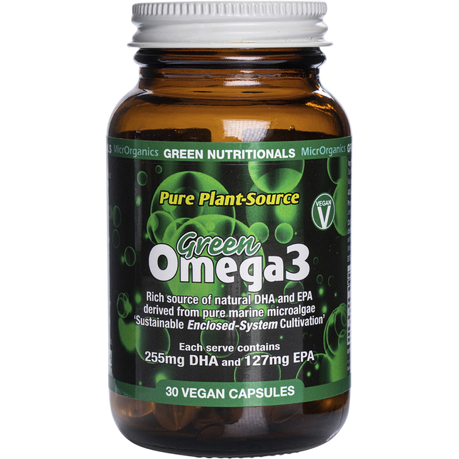 Green Nutritionals Green Omega3 255mg + 127mg 30 Capsules