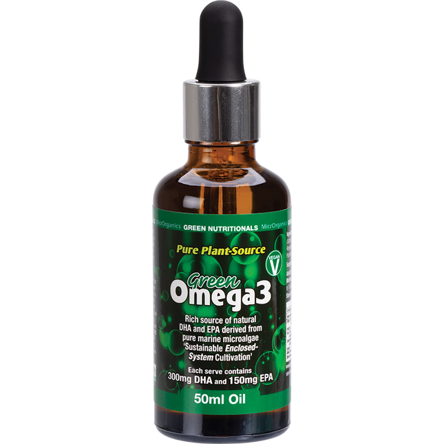 Green Nutritionals Omega-3 Vegan Drops 50ml