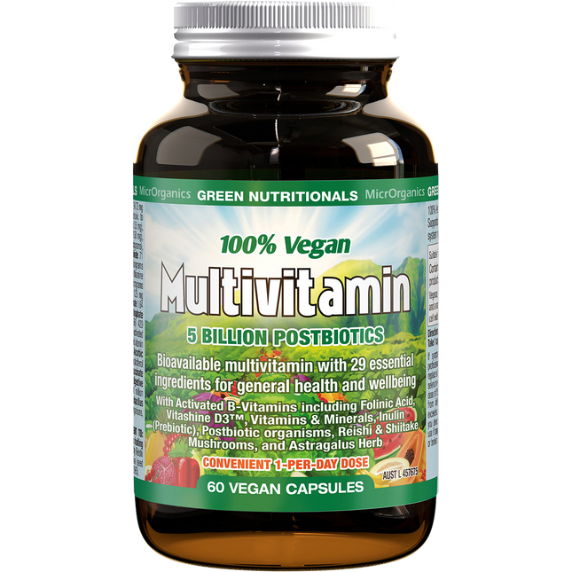 Green Nutritionals Multivitamin 60 Capsules