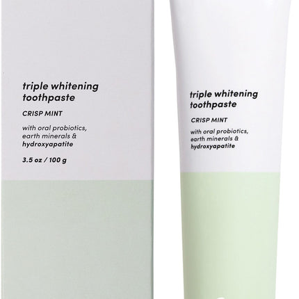 GEM - TOOTHPASTE TRIPLE WHITENING MINT 100G