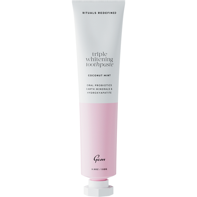 Gem Triple Whitening Coconut Mint Toothpaste 110g
