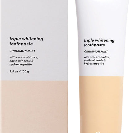 GEM - TOOTHPASTE TRIPLE WHITENING MINT 100G