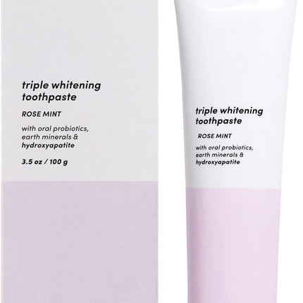 GEM - TOOTHPASTE TRIPLE WHITENING MINT 100G