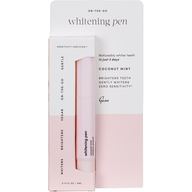 Gem Whitening Pen Coconut Mint 4ml