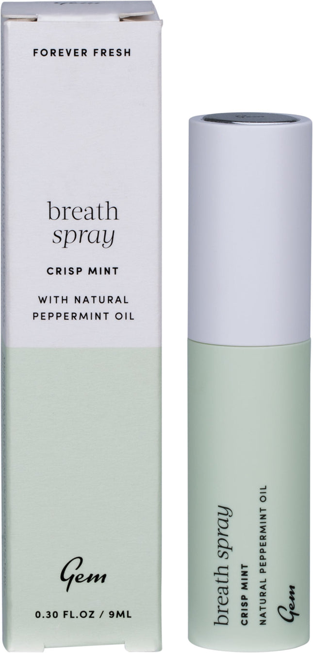GEM Breath Spray Crisp Mint 9ml | Snack Chips