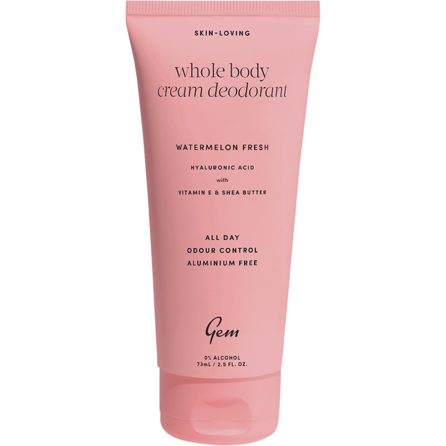 Gem Whole Body Cream Deodorant Watermelon Fresh 73ml
