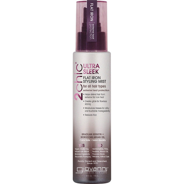 Giovanni - Styling Mist Flat Iron 2chic Ultra Sleek All Hair - 118ml