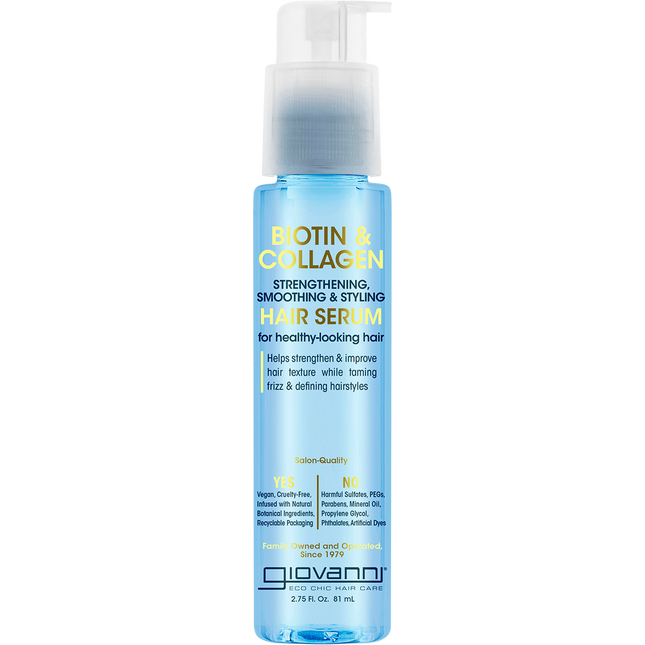 Giovanni Biotin & Collagen Strengthening Hair Serum 81ml