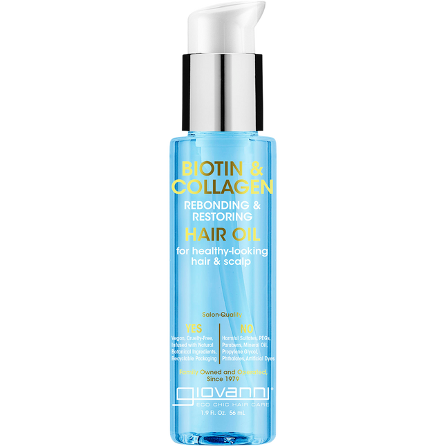 Giovanni Hair Oil Biotin & Collagen Rebond & Restore 56ml